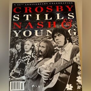 Crosby Stills Nash & Young 35th Anniversary Magazine.